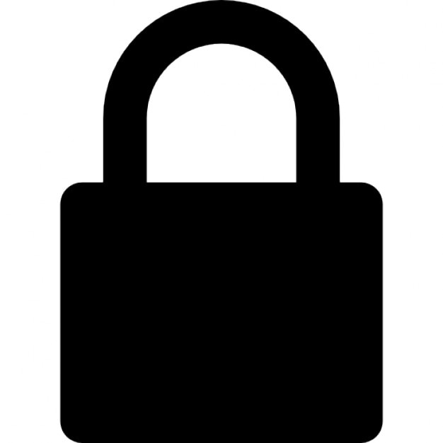 Secured lock  Icons  Free Download