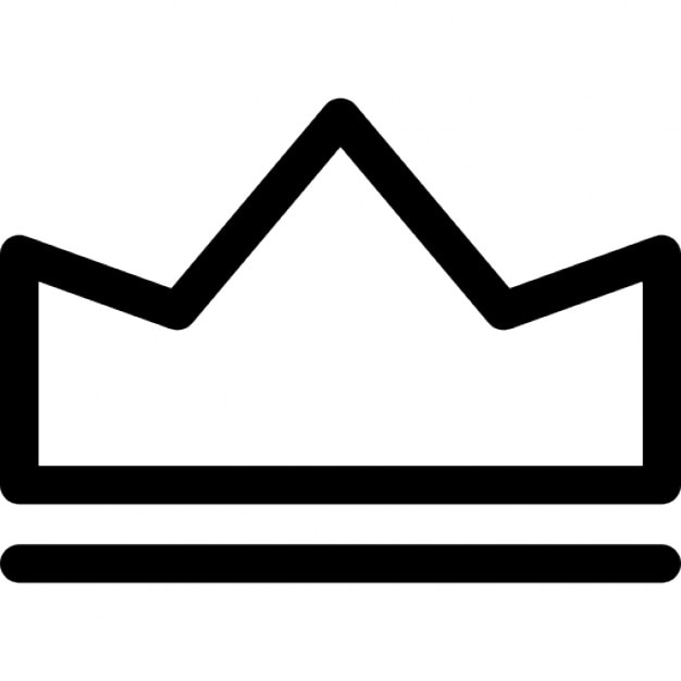 Simple royal crown Icons | Free Download