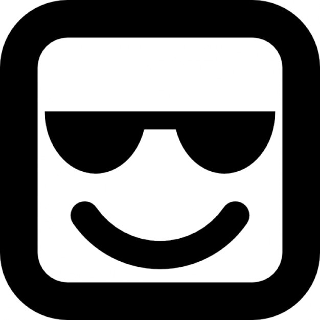 clipart smiley face with sunglasses - photo #37