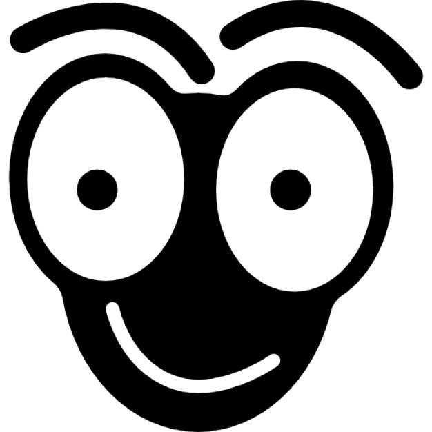 Smiling Face With Big Eyes Emoticon Icons Free Download