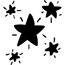 Starry doodle Icons | Free Download
