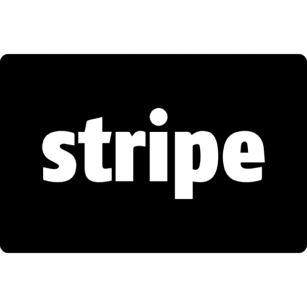 Stripe pay card logo Icons Free Download
