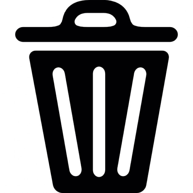 Unopened trash can Icons | Free Download