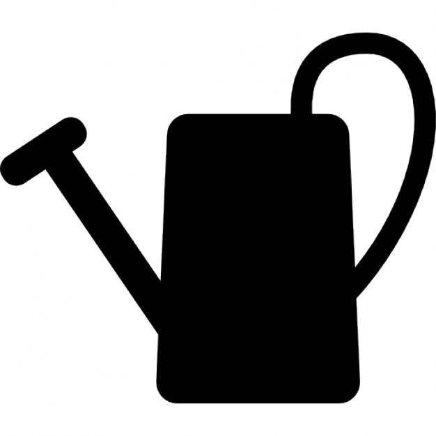 Watering can silhouette Icons | Free Download