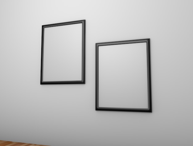 Download Premium Photo 3d Frame Mockup