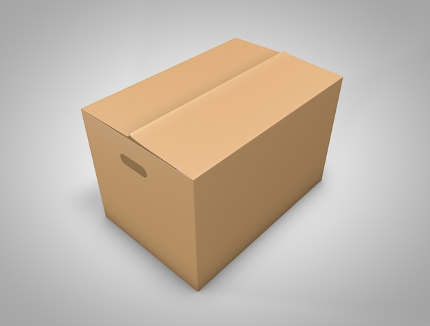 3d mockup box | Premium Photo