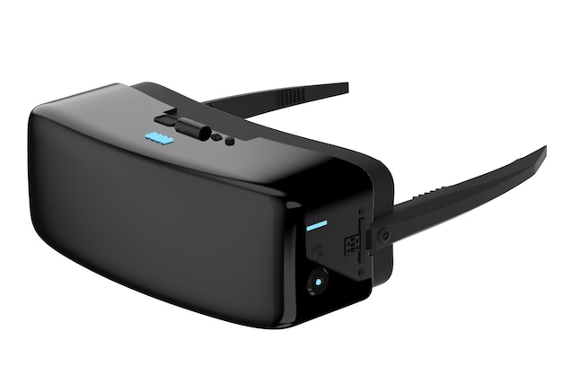 Premium Photo 3d Rendering Virtual Reality Glasses Or Vr Headset