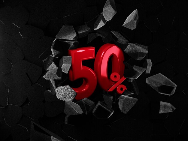 Распродажа 50 процентов картинка