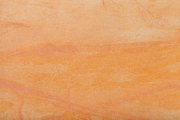 抽象芸術の背景ライトオレンジ色 キャンバス上の多色塗装 プレミアム写真