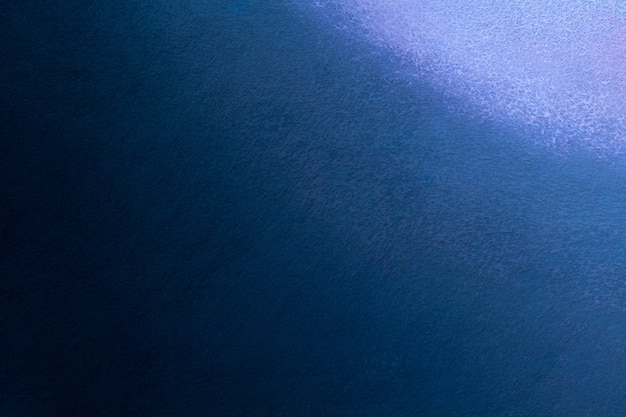 抽象芸術の背景のネイビーブルーと黒の色 グラデーションのキャンバスに水彩画 プレミアム写真