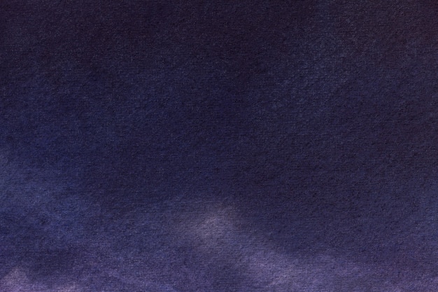 抽象芸術の背景ネイビーブルーの色 インディゴのグラデーションでキャンバスに水彩画 プレミアム写真