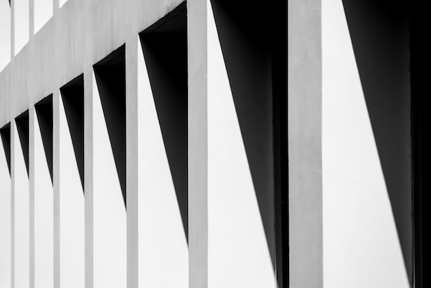 Abstract background architecture lines. modern architecture detail Premium Photo