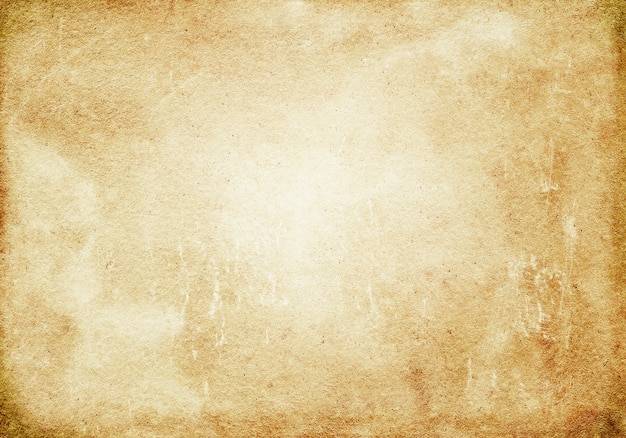 抽象的な背景 ベージュ 空白 グランジ背景 古い茶色の紙 プレミアム写真