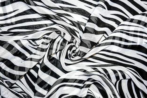 Premium Photo | Abstract background in black and white stripes