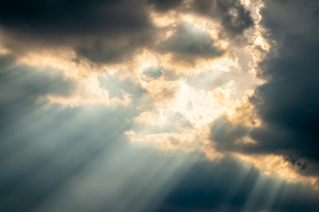 Premium Photo | Abstract background, dark and stormy clouds.