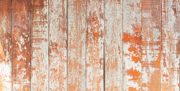 Abstract background from old brown wood pattern wall with grunge and scratched. Premium Photo