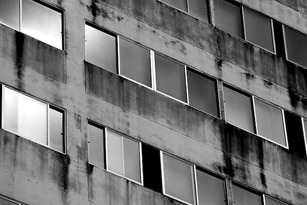 Abstract background texture of window building architecture Premium Photo