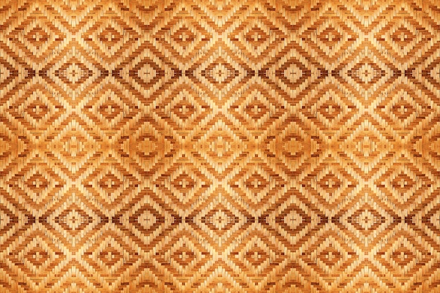 Premium Photo Abstract Bamboo Woven Pattern Texture For Seamless Background