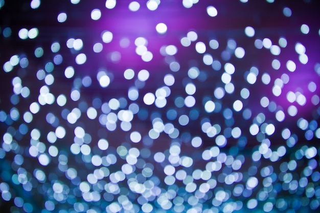 Abstract blue bokeh texture on black background | Premium ...