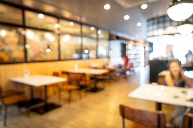 Premium Photo Abstract Blur Cafe Restaurant For Background