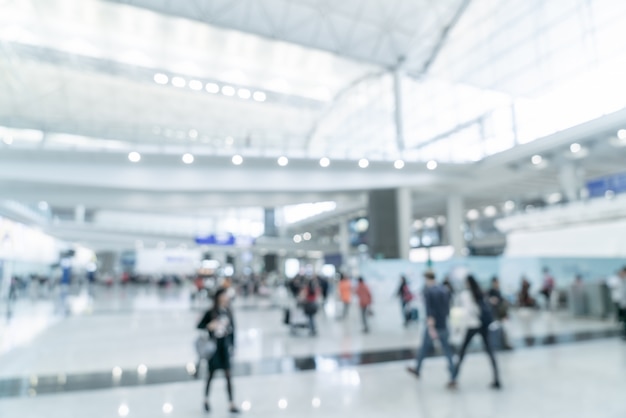 Premium Photo | Abstract blur and defocused airport