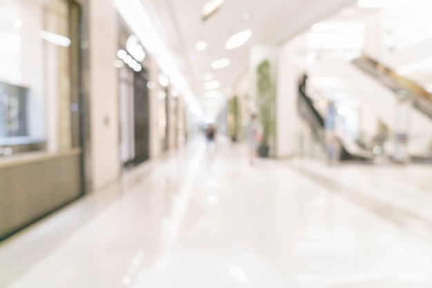 Premium Photo | Abstract blur and defocused luxury shopping mall and ...