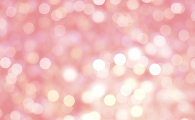 Premium Photo | Abstract of bokeh pink pastel background.