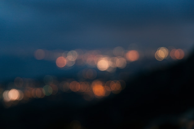 Abstract bokeh soft lights background Free Photo
