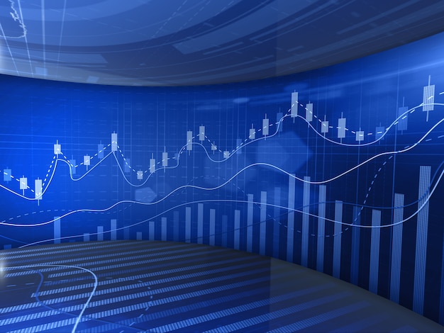 Premium Photo | Abstract charts and graphs