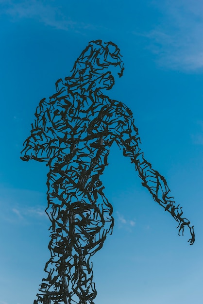 abstract human figure art