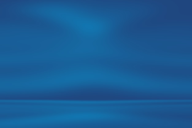 抽象的な豪華なグラデーションの青い背景 プレミアム写真