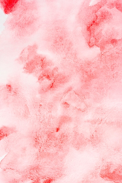 抽象的なパステル赤aquarelle背景 無料の写真