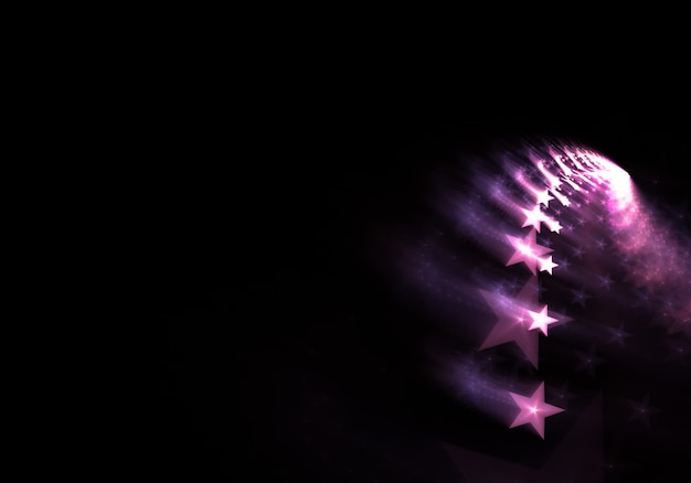 Abstract purple stars wallpaper | Free
