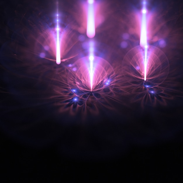 宇宙輝く流星ライトは 3dイラスト壁紙 無料の写真