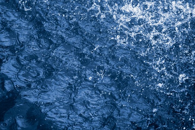 Abstract water background. pattern in swimming pool background. Premium Photo
