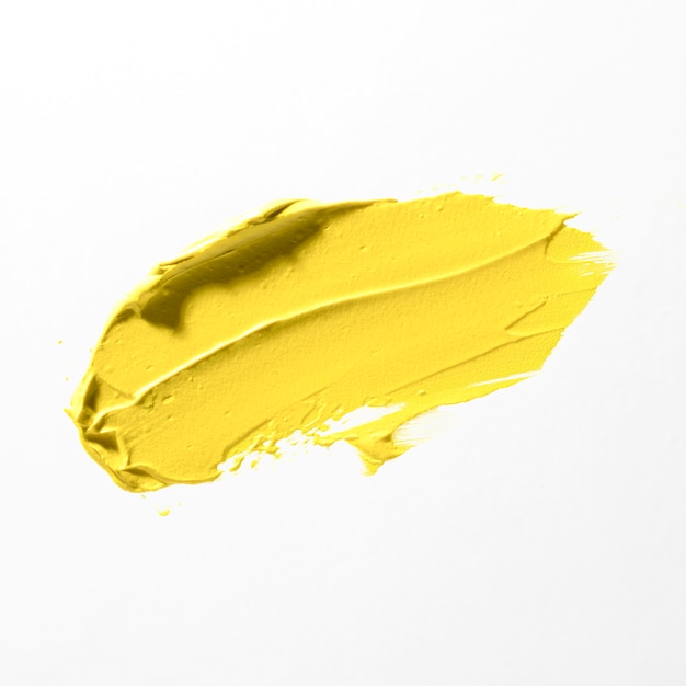 Free Photo | Abstract yellow brush stroke