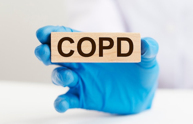 Premium Photo | Acronym copd pulmonary lung chronic disease concept