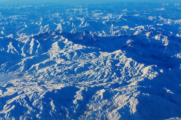 Фото земли с самолета с большой высоты