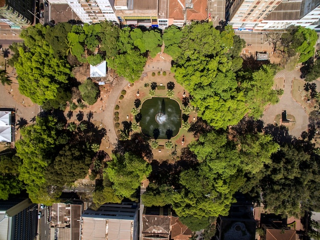 Premium Photo | Aerial view of ribeirao preto city in sao paulo, brazil