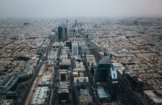 Download Free Aerial View Of Riyadh Downtown At The Evening Premium Photo Use our free logo maker to create a logo and build your brand. Put your logo on business cards, promotional products, or your website for brand visibility.
