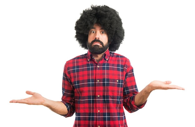 free-photo-afro-man-making-unimportant-gesture