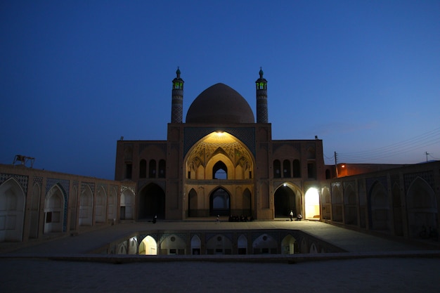 Agha bozorg mosque, kashan, iran Premium Photo