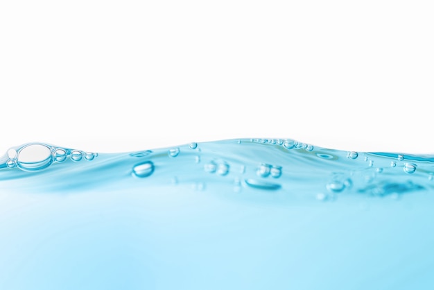 Premium Photo | Air bubbles floating on motion wave. water splash ...
