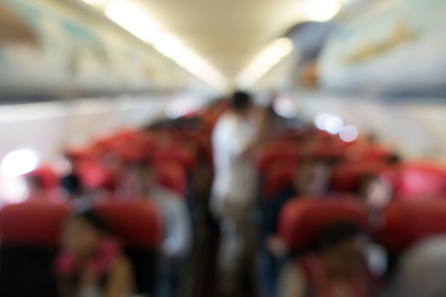 Premium Photo | Airplane blur background