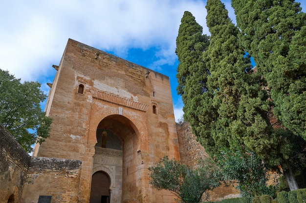 Premium Photo | Alhambra Puerta De La Justicia In Granada