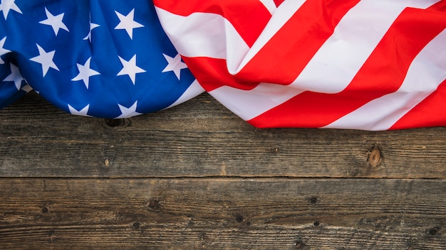 American flag background with copyspace Photo | Free Download