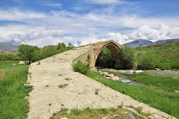 Premium Photo  The ancient bridge in armenia