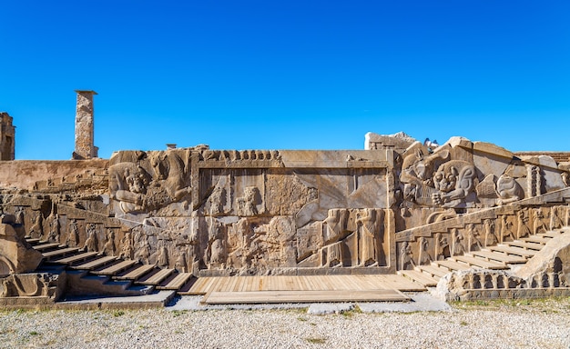  Ancient persian carving in persepolis - iran