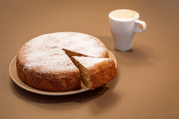 Premium Photo | An ancient roman cake made of almonds and dry bread ...