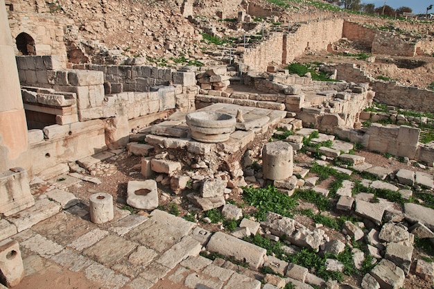 Premium Photo | Ancient ruins amathus in limassol, cyprus